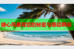 糖心风暴背后的秘密与感动瞬间