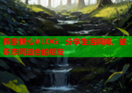 探索糖心VLOG：分享生活瞬间，结识志同道合的朋友