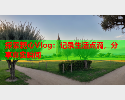 探索糖心Vlog：记录生活点滴，分享真实瞬间  第1张