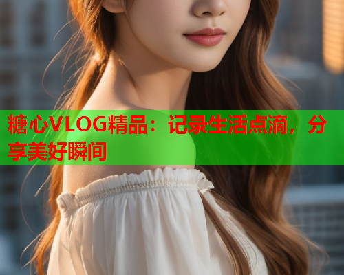 糖心VLOG精品：记录生活点滴，分享美好瞬间  第1张